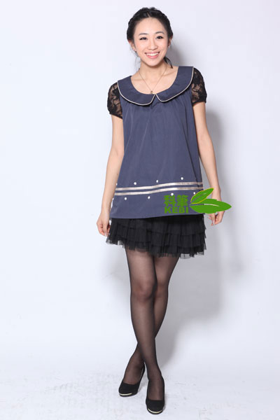 科筆可愛翻領馬甲