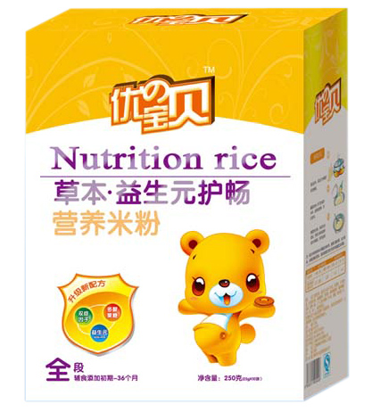 優(yōu)の寶貝益生元護暢草本米粉