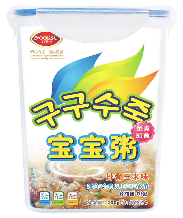 谷谷蘇排骨玉米味寶寶粥