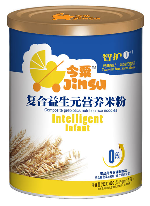今粟復(fù)合益生元營養(yǎng)米粉0段400g