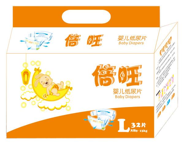 倍旺嬰兒紙尿片L32片裝