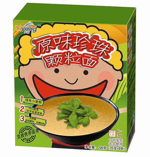 伊陽(yáng)原味珍珠顆粒面200g1