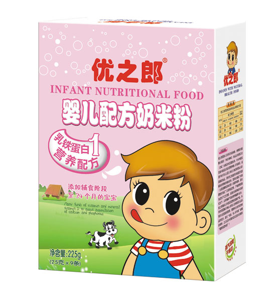 優(yōu)之郎乳鐵蛋白營養(yǎng)配方奶米粉