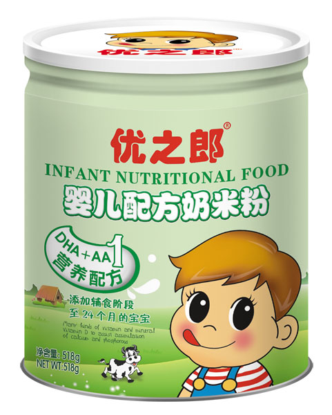 優(yōu)之郎DHA+AA營養(yǎng)配方奶米粉
