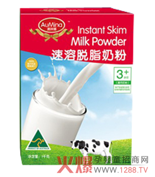 澳咪娜速溶脫脂奶粉