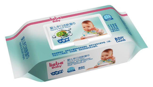 利貝S314手口濕巾80片
