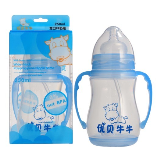 優(yōu)貝牛牛PP奶瓶250ml