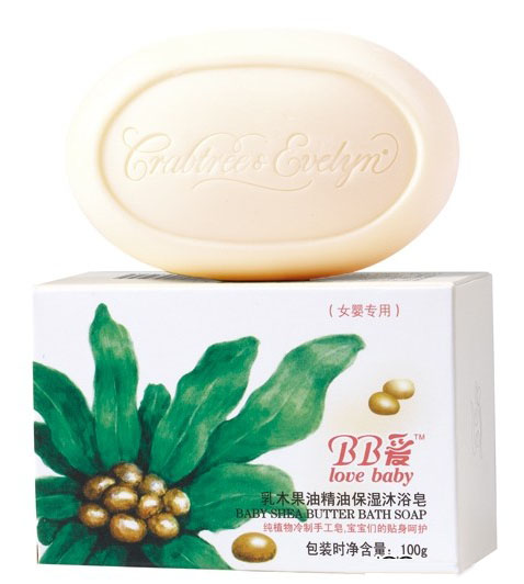 BB愛(ài)乳木果精油保濕沐浴皂