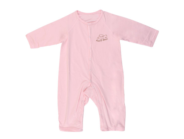 肥仔豆長袖全開連體衣