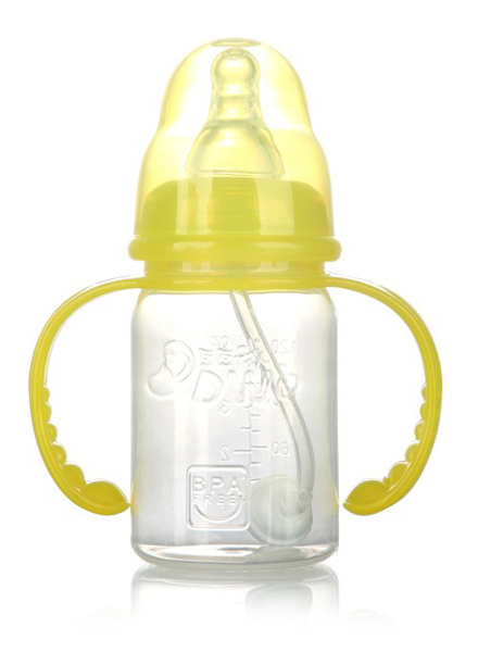 豆豆我120ml標(biāo)口帶柄PP奶瓶