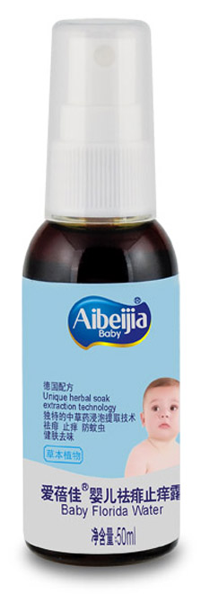 愛(ài)蓓佳嬰兒祛痱止癢露50ml