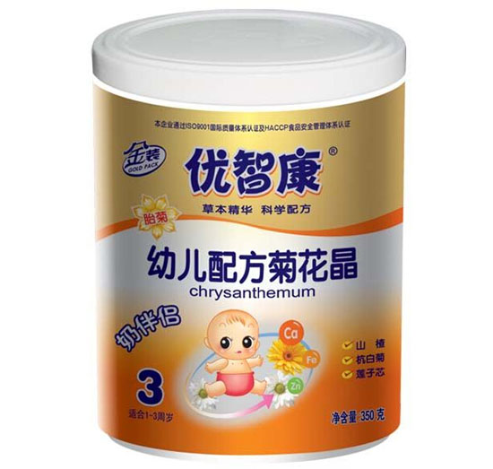 優(yōu)智康幼兒配方菊花晶
