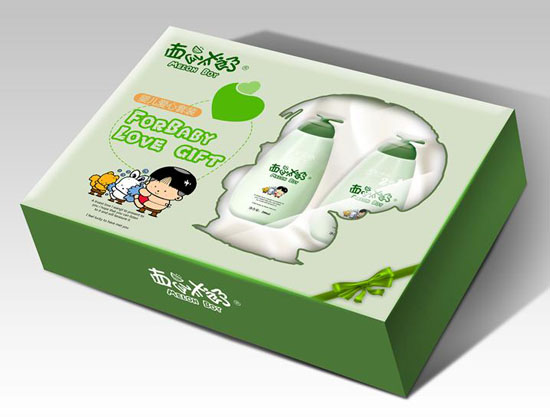 西瓜太郎嬰兒洗護(hù)用品愛心禮盒