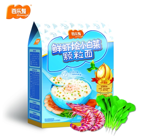 百樂麥鮮蝦燴小白菜顆粒面