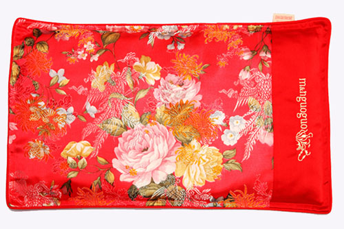 咪呢果果嬰幼兒護(hù)型功能枕3個(gè)月-1歲吉紅色