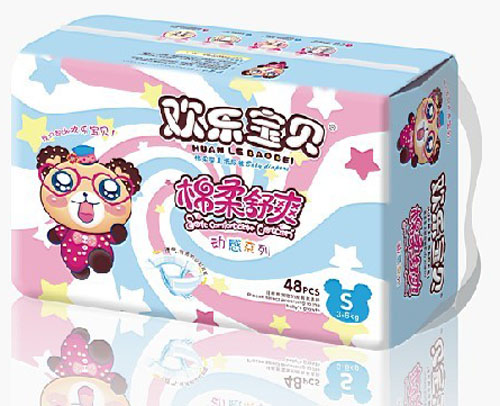歡樂寶貝動感系列紙尿褲S碼