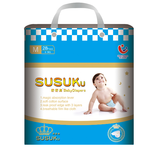 舒舒庫(kù)嬰兒紙尿褲M碼