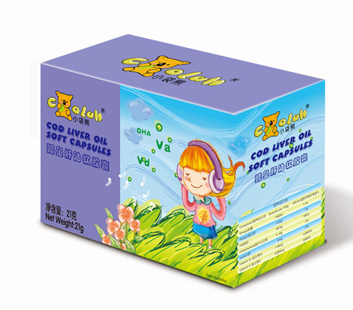 小袋熊鱈魚肝油軟膠囊