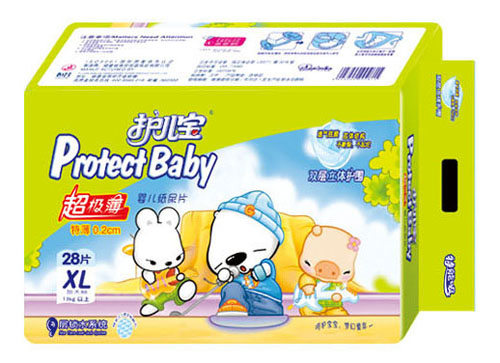 護兒寶超級薄嬰兒紙尿片XL碼28片