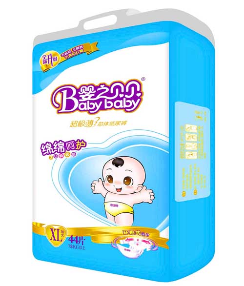 嬰之貝貝超極薄尿褲加大號(hào)44片