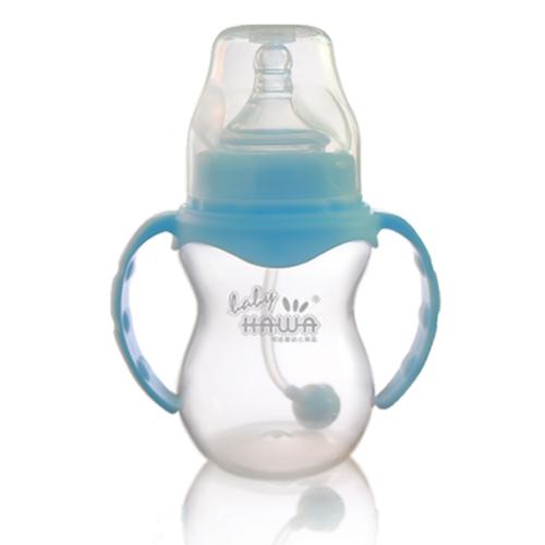 可娃圓弧形PP寬口自動奶瓶210ML