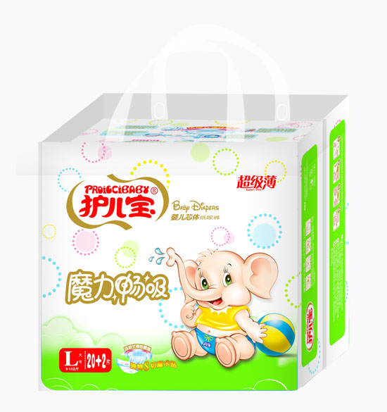 護兒寶魔力暢吸嬰兒芯體紙尿褲L碼小包