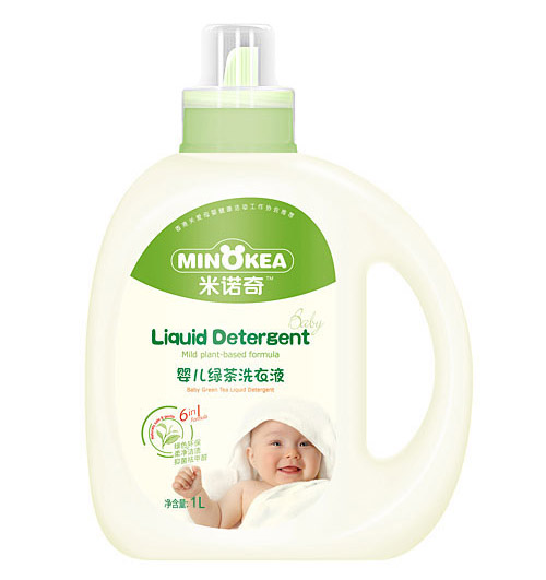 米諾奇嬰兒綠茶洗衣液1L