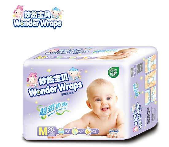 妙然寶貝超級(jí)柔爽紙尿褲M(mǎn)