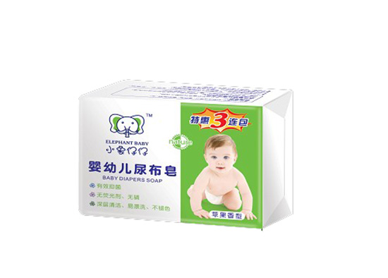 小象仔仔嬰幼兒尿布皂特惠三連包