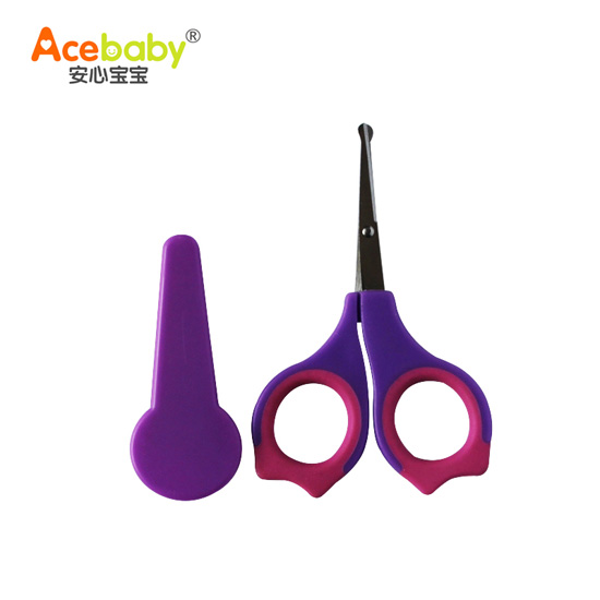 安心寶寶嬰兒安全指甲剪紫色