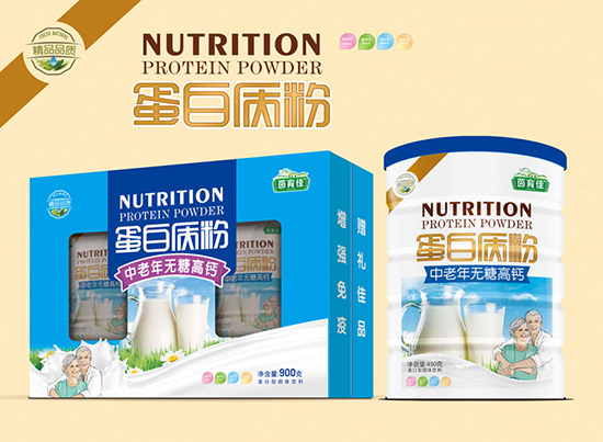 茵育佳中老年無糖高鈣蛋白質(zhì)粉