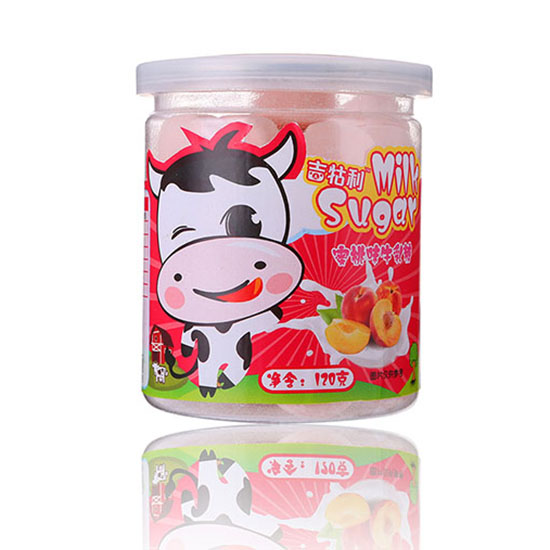 吉牯利蜜桃味牛乳糖