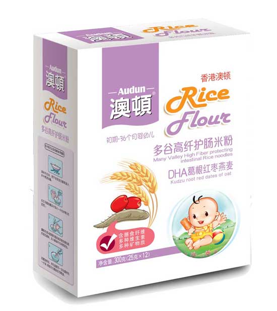 澳頓DHA葛根紅棗燕麥護暢米粉(盒)