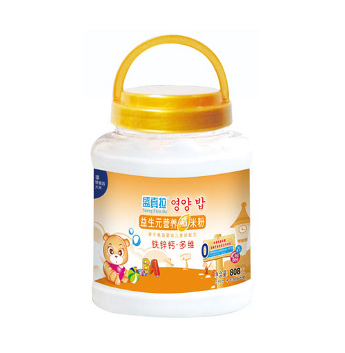 盛真拉益生元鐵鈣鋅多維營(yíng)養(yǎng)稻米粉(罐)