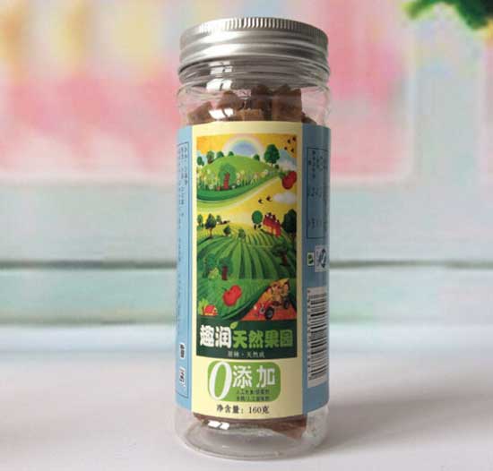 趣潤(rùn)天然果園罐裝山楂160克
