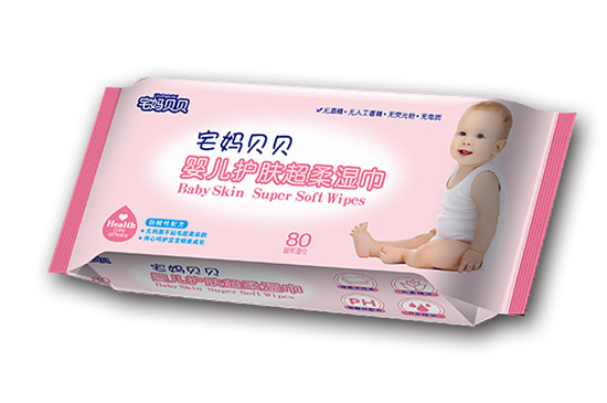 宅媽貝貝超柔護(hù)膚濕巾