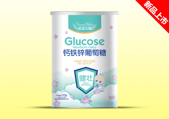 金諾貝嬰葡萄糖紙聽(tīng)-鈣鐵鋅