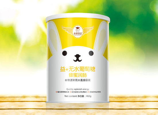 點(diǎn)點(diǎn)日記蜂蜜潤腸無水葡萄糖