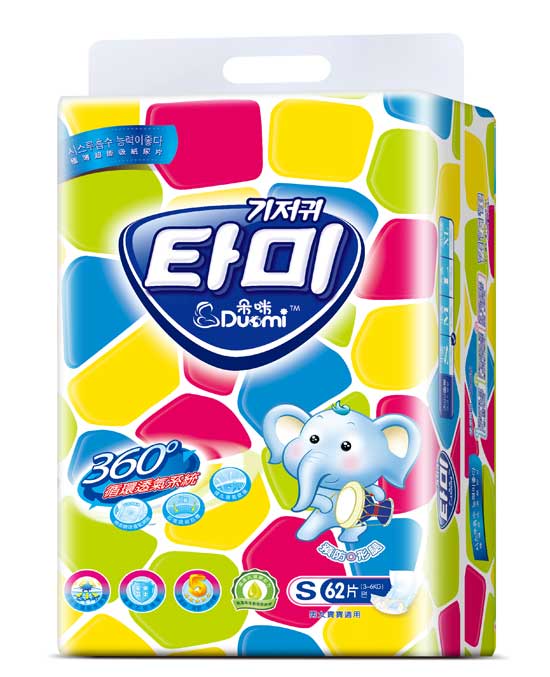 朵咪朵咪中包S碼極薄超能吸紙尿片