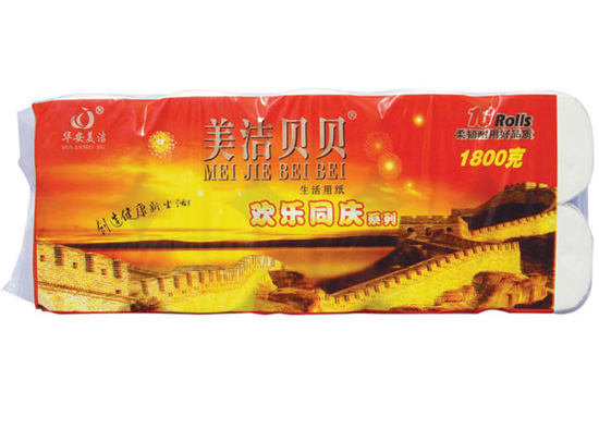 美潔貝貝歡樂(lè)同慶無(wú)芯10卷1800g