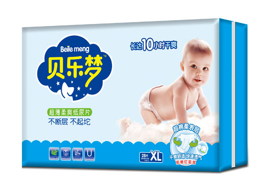 貝樂夢(mèng)超薄柔爽紙尿片XL碼