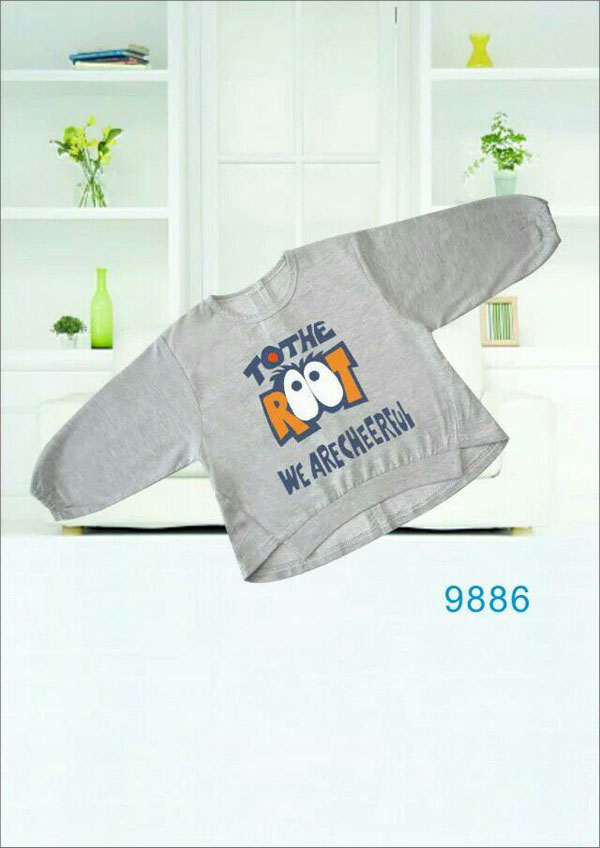 快樂(lè)小天天灰色 衛(wèi)衣