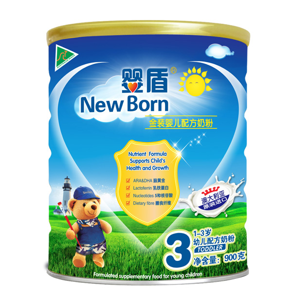 嬰盾嬰兒配方奶粉3段