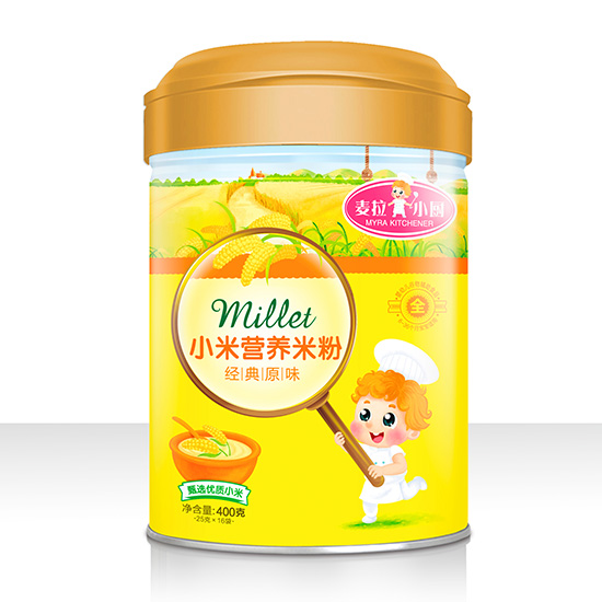 麥拉小廚-小米營養(yǎng)米粉罐裝-經典原味