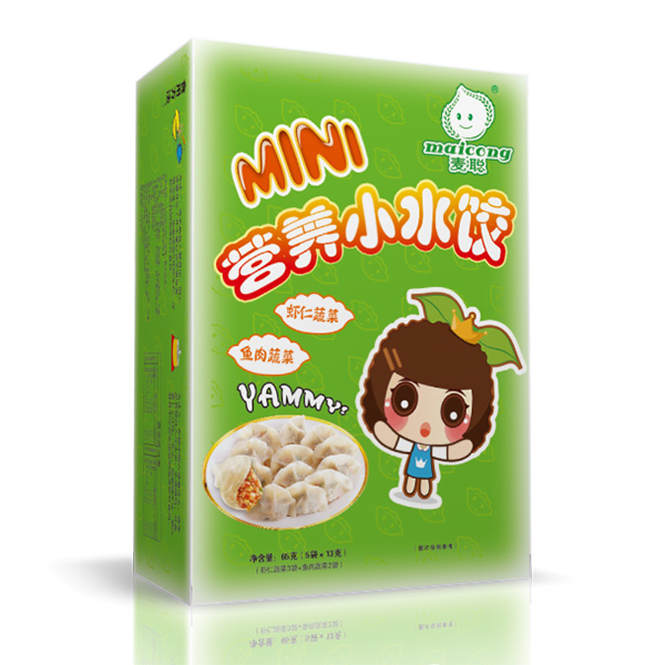 麥聰營養(yǎng)小水餃蝦仁蔬菜+魚肉蔬菜2