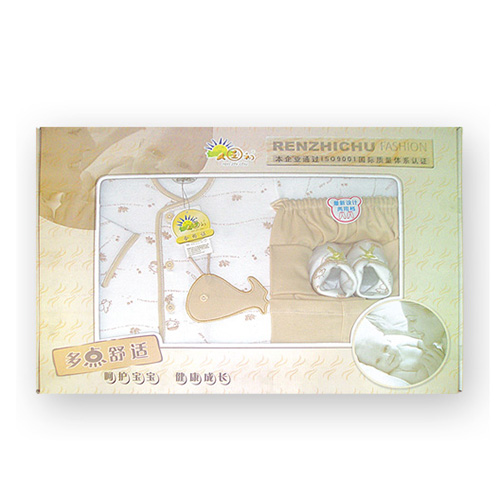 人之初服飾禮盒棕色