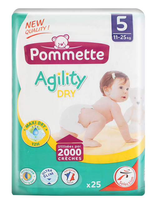 寶美特超薄干爽尿褲5段25片