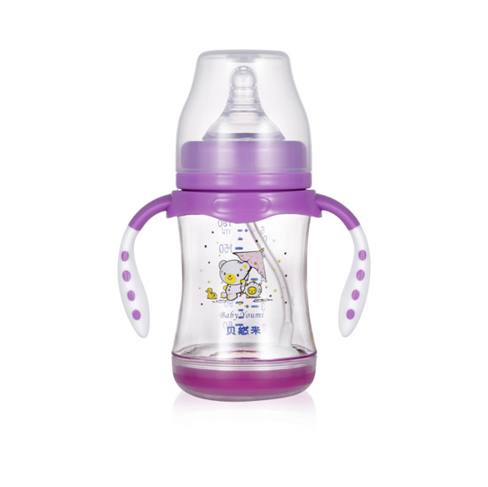 貝悠米PPSU奶瓶180ml紫色