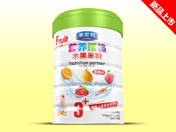 泰斯利營(yíng)養(yǎng)搭檔米粉鐵聽-草莓