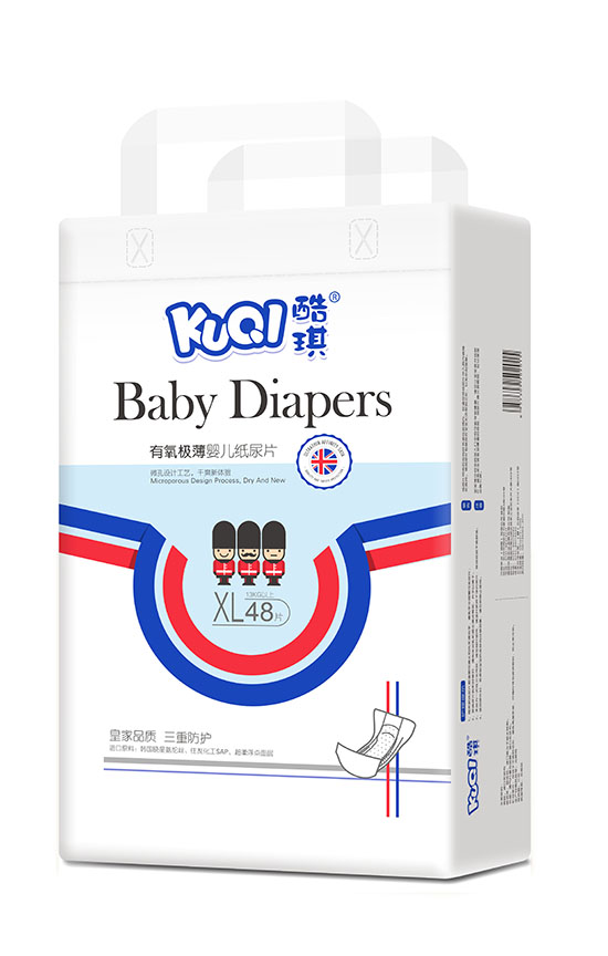 酷琪有氧極薄嬰兒紙尿片XL48